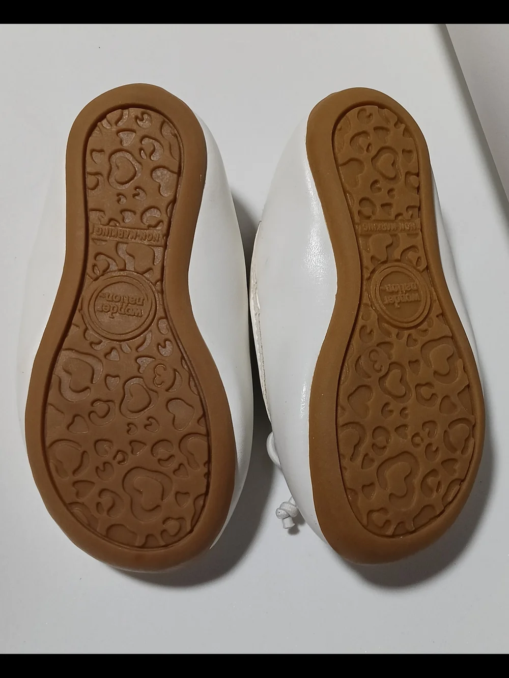 wonder nation White Girls' Bow Ballet Flats